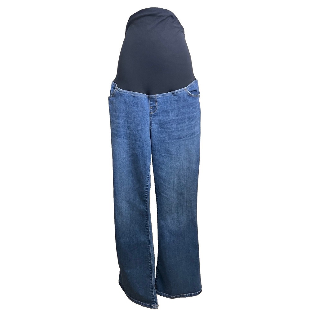 Isabel Flare Maternity Pants Denim Jeans Pregnant Motherhood Women Clothing